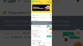 Binance p2p Buy Sell Bangla || binance dollar buy bkash || binance p2p usdt buy