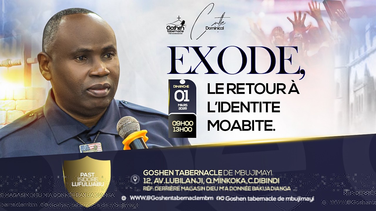 CULTE DOMINICAL DU 01.03.2026