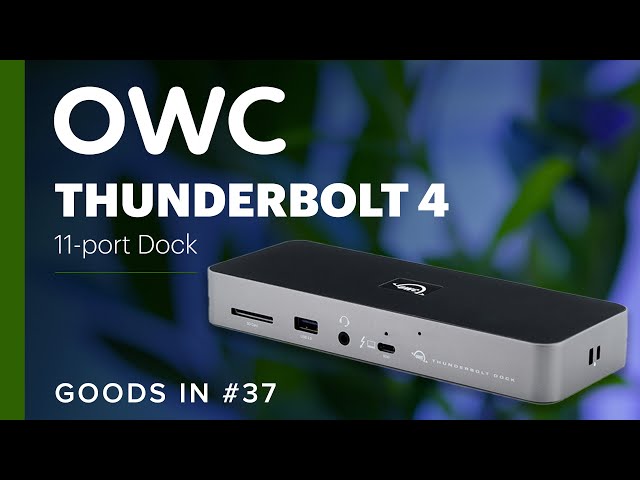 OWC Hub Thunderbolt 4 - Hub 4 ports Thunderbolt 4 + 1 port USB-A