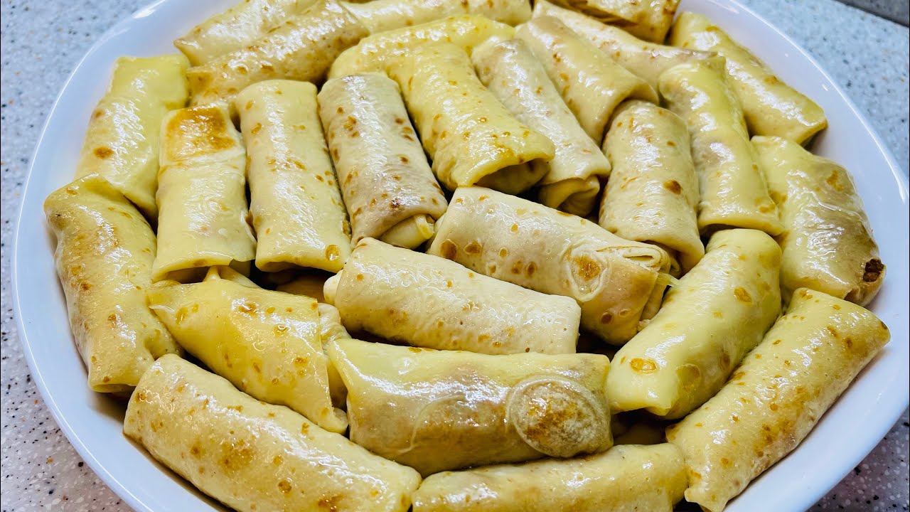 Домашние Блинчики с Мясом на Заварном Тесте! (Рецепт)