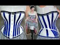 I made weird Victorian underwear (it's a knit onesie!) & a pretty 1890s corset || historical sewing