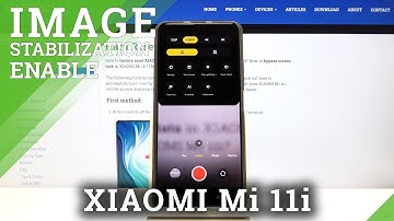 How to Apply Image Stabilization in XIAOMI Mi 11i – Add Stabilization Option