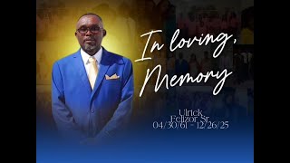 01-17-26 Funeral service of Brother Ulrick Felizor Sr. at United Haitian Baptist Church (UHBC)