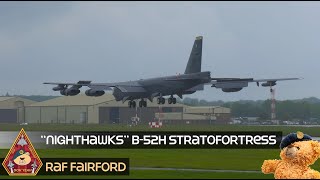 MAKING NIGHTMARES B52 STRATOFORTRESS HEAVY BOMBER LANDS 69TH BOMB SQUADRON MINOT AFB • RAF FAIRFORD