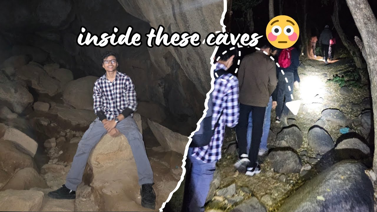 Anthargange trek & cave exploration part 1 😳⛰️ | sunrise trek | bus journey | ₹1170 trip bae!