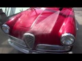 alfa romeo giulietta sprint 1959 alfa rosso