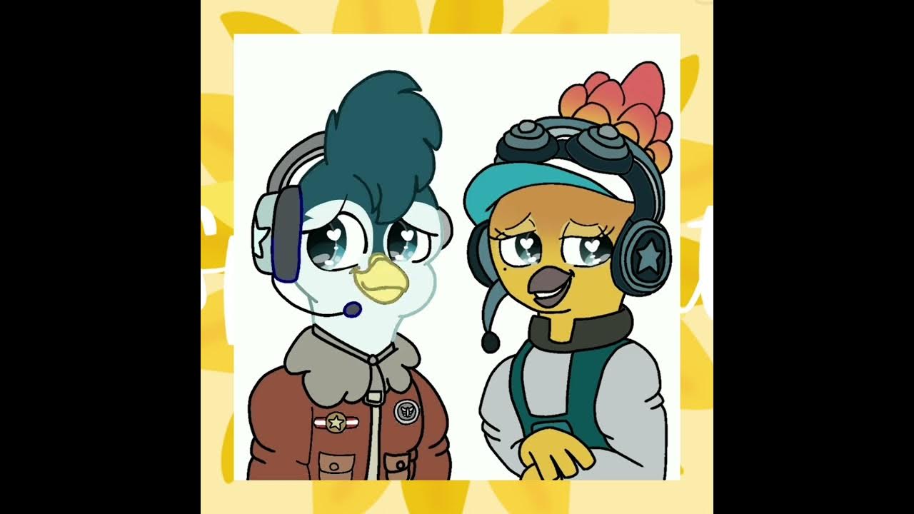 Top Wing"Speedy & Bea"😍 💕🌻(SPEEDPAINT)🏳️‍🌈💕🌻 YouTube