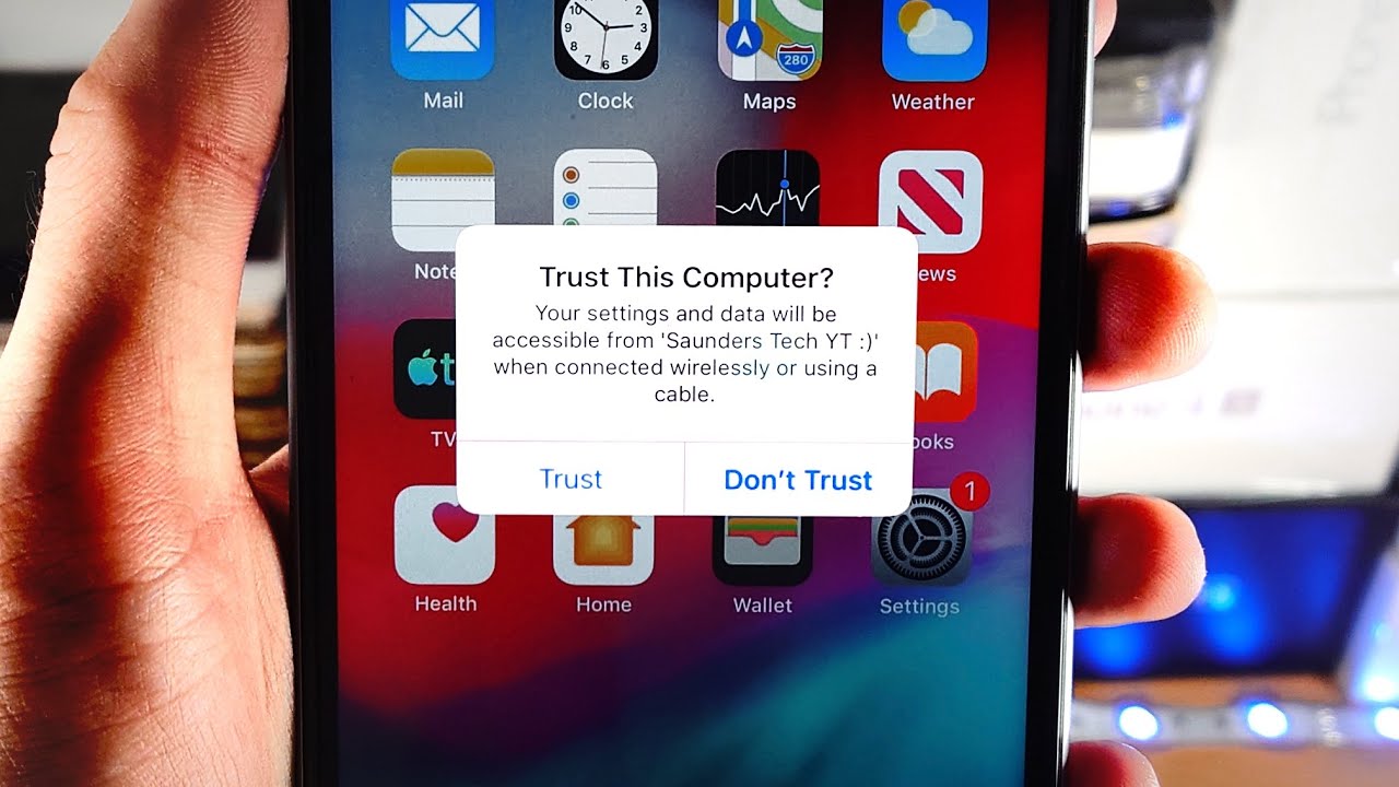 ANY iPhone How To Turn ON USB Access! YouTube