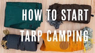 How To Start Tarp Camping In 6 Steps | Gear Overview For Ultralight Backpacking