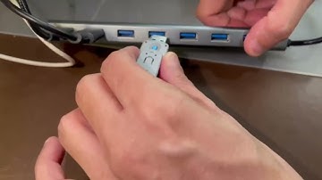 USB port blockers demo