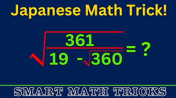 Japanese Math Challenge | A Very Nice Square Root Algebra Problem | Can You Solve  | Olympiad Trick