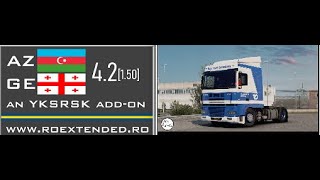 euro truck simulator 2 azge 4.2 & DAF XF 95 Euro 3 версия 1.0 для 1.50 1.0steam