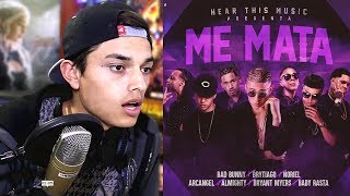 Me Mata - Bad Bunny x Arcangel x Bryant Myers x Almighty x Noriel x Baby Rasta x Brytiago Reaccion