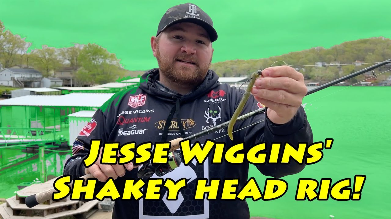 Jesse Wiggins' full shakey head rig rundown and how he fishes it