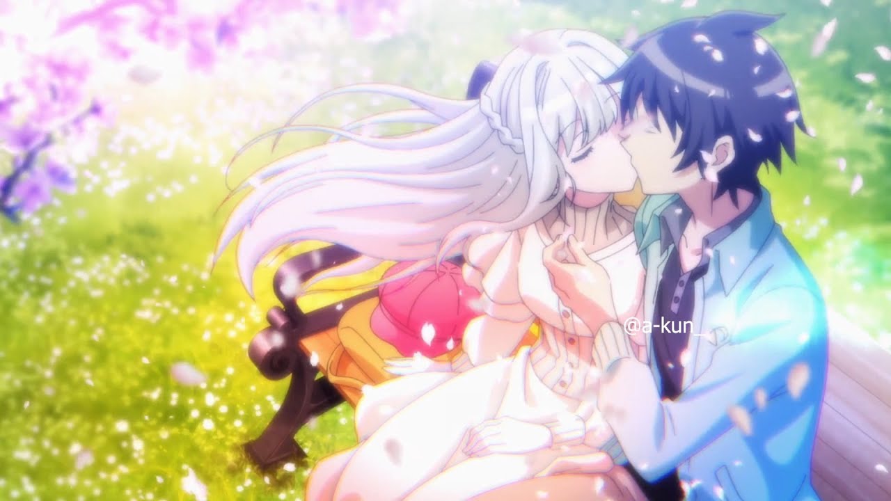 Mariabelle x Kazuho cute lovely romantic kiss😘 scene😍 || Anime