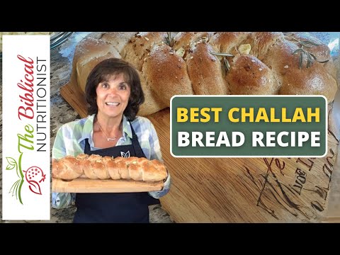 How To Make Challah Bread | Easy Garlic Rosemary Challah Bread Recipe