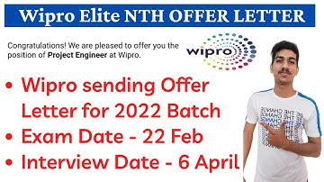 Wipro Sending Offer Letter | Wipro Interview Results | How to accept Wipro Offer Letter| Wipro Elite