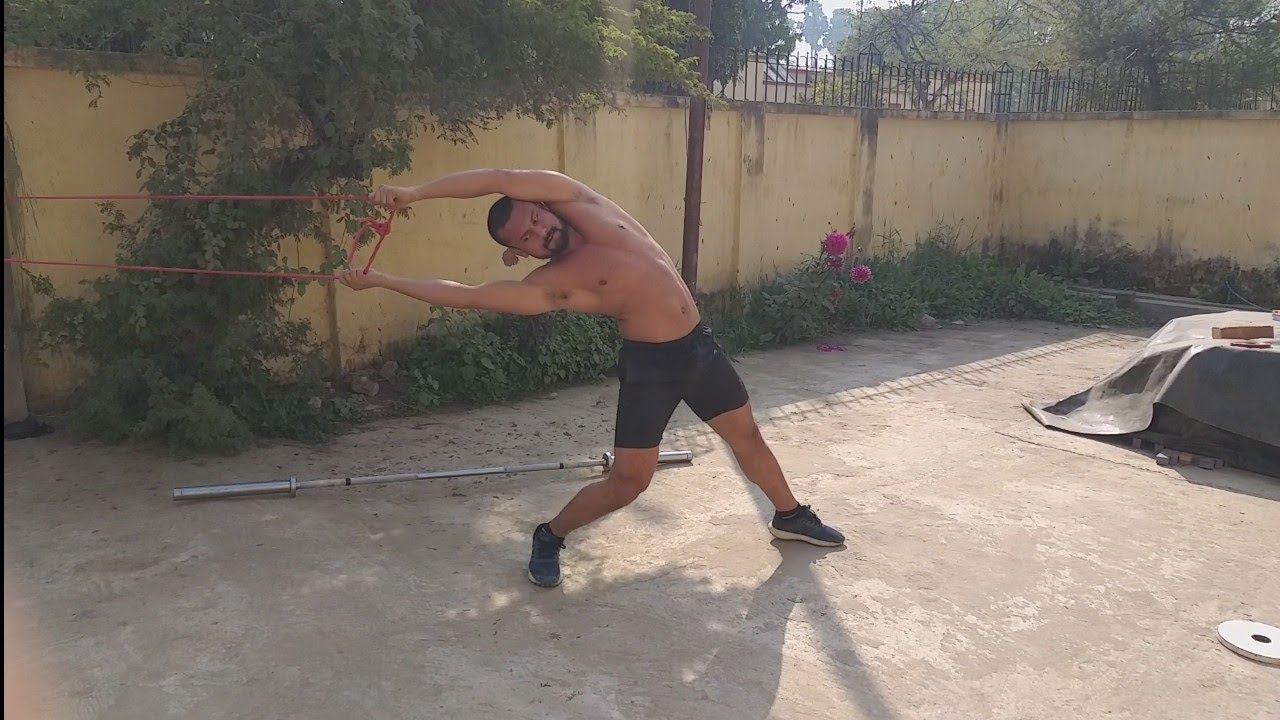 javelin/javelin technique workout//shoulder flexibility work//samar