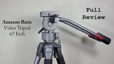 AmazonBasics Video Tripod 67 inches