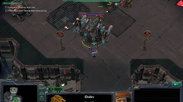 Starcraft 2 Mission with Odin Prototype