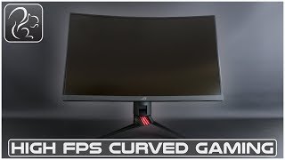 High FPS Curved Gaming - ASUS XG27VQ Monitor (Sponsored)