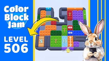 Color Block Jam Level 506 Solution Walkthrough