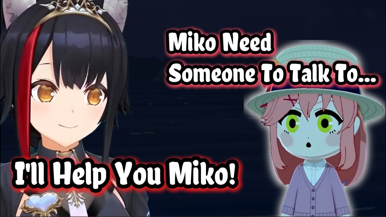 Miko Finally Gets a Friend… She Only Talked to Subaru Before | Tomodachi Collection