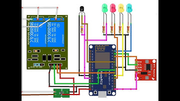 ESP8266 mini Aquarium Controller: part1 - Arduino code and website interfacing