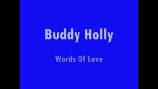 Video voorbeeld van "Buddy Holly - Words Of Love - 1957"