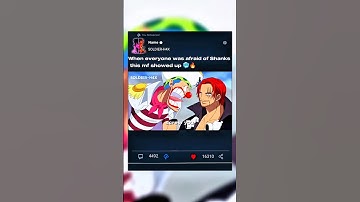 Buggy the legendary clown 🥶☠️ #buggy #shanks #shorts