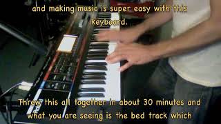 Revisiting the Roland Juno-G and demoing a few sounds.