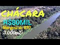 CHÁCARAS 3MIL M2 CADA UMA! MARGENS DO RIO, R$80MIL! TOMAZINA-PR 📲 43-999344941 @chueireimoveis