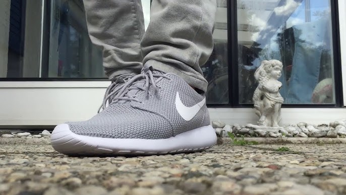 Nike Roshe One Triple On Foot - YouTube