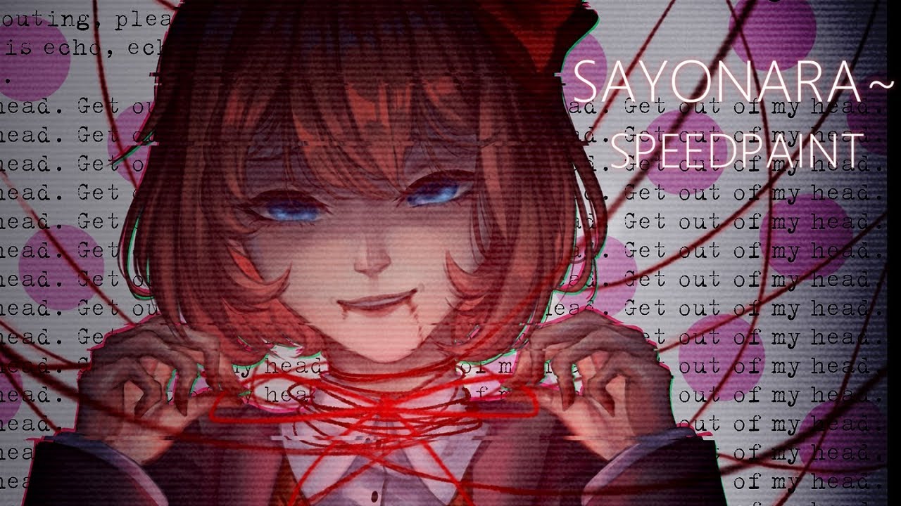 Sayonara Speedpaint Doki Doki Literature Club Sayori Youtube Sayonara Speedpaint Doki Doki Literature Club Sayori Youtube