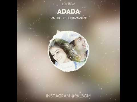 Sad BGM | Adada Adada BGM | Santhosh Subramaniyam | Jayam Ravi