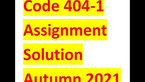 Code 404 assignment 1 solution autumn 2021| aiou  |aiou assignments |autumn 2021 assignments |404