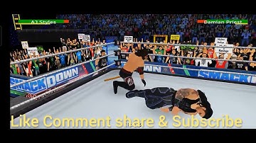 WR3D AJ STYLES VS DEMON PRIEST|| WR3D BEST MOD MOBILE GAMING EVER || WRESTLING EMPIRE|| WWE GAMING
