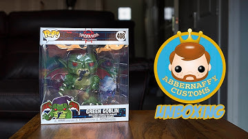 Unboxing the new Funko 10 inch Spider-Man into the Spider-verse Green Goblin Pop vinyl!