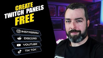 How To Create Twitch Panels For Free With Photopea #twitchpanels