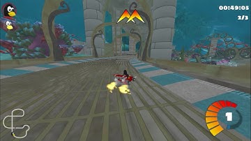 SuperTuxKart 0.9.3: Antediluvian Abyss - 01:46.213 (Live)