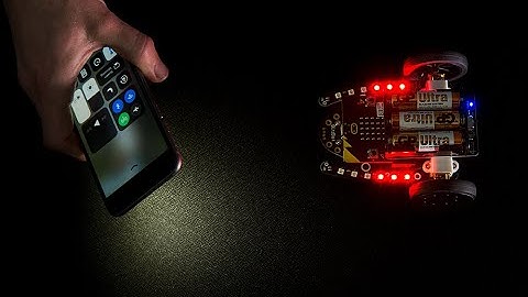 Light seeking BBC micro:bit robot