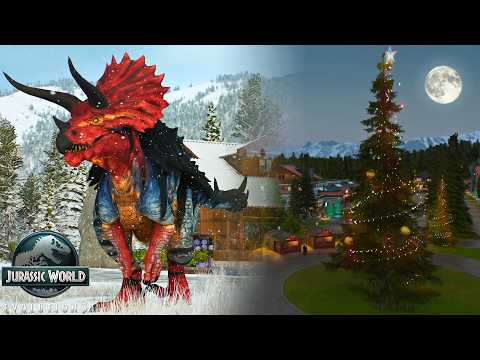 Deep in the Snow Christmas Town & Ultimasaurus | Jurassic World Evolution 3