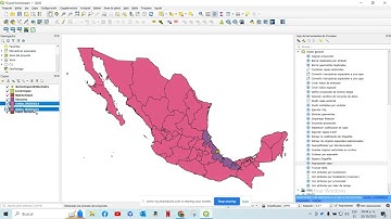 Reproyectar capas de información en QGis