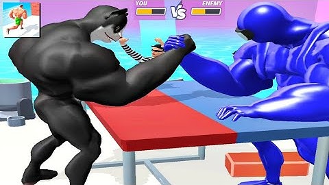 Muscle Rush Gameplay || Level 4-11 || Best Mobile  Gameplay || Android,ios