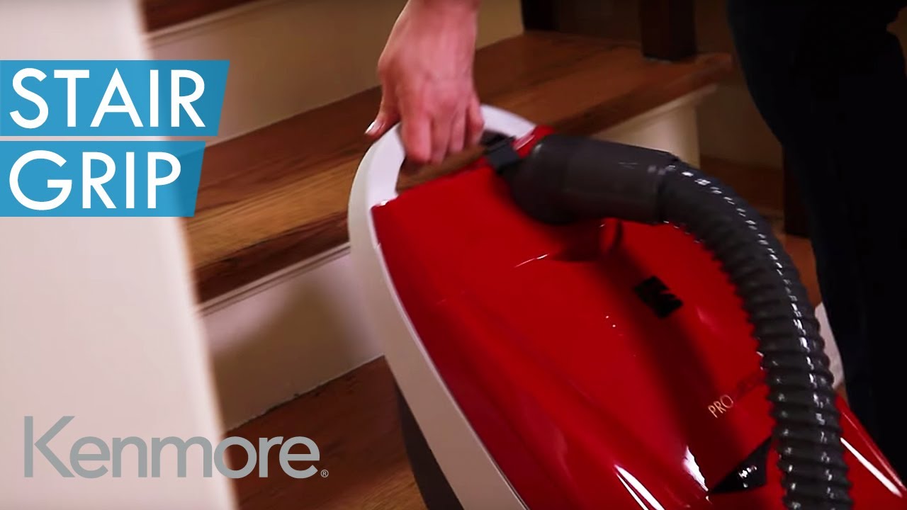 Kenmore's Progressive Canister Vacuum Stair Grip YouTube