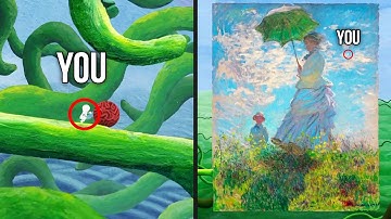 He Hand Painted A Video Game