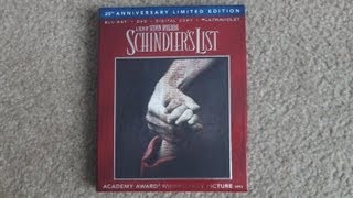 Schindler's List 20th Anniversary Limited Edition Blu-Ray Unboxing!