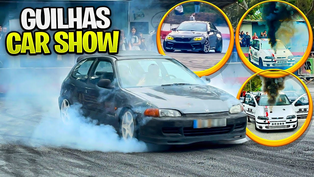 Guilhas Car Show Muita adrenalina Drift, Aço e Lume na Pista de Guilhabreu