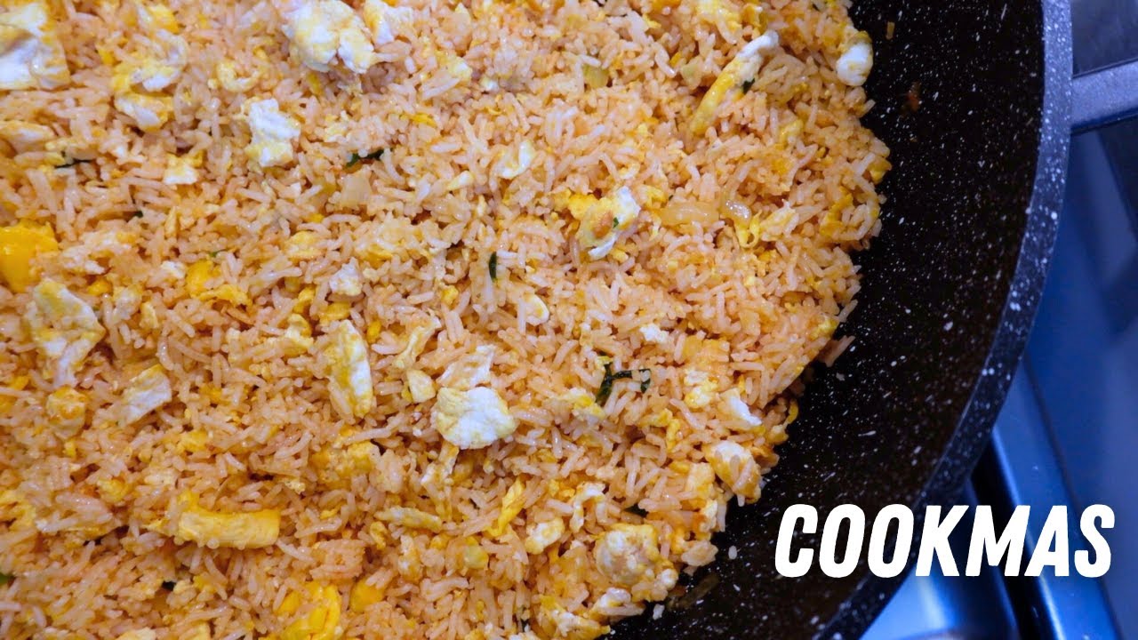 Ik eet altijd 2 PORTIES van deze Surinaamse GEBAKKEN RIJST met ei - moeders recept - CookMas 16/25