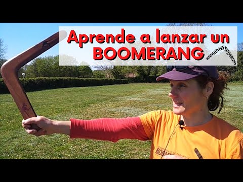 Video: Cómo Lanzar Un Boomerang